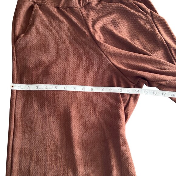 Coord Set Matching Set Brown size  14 Curve from Shein like new - Picture 6 of 12